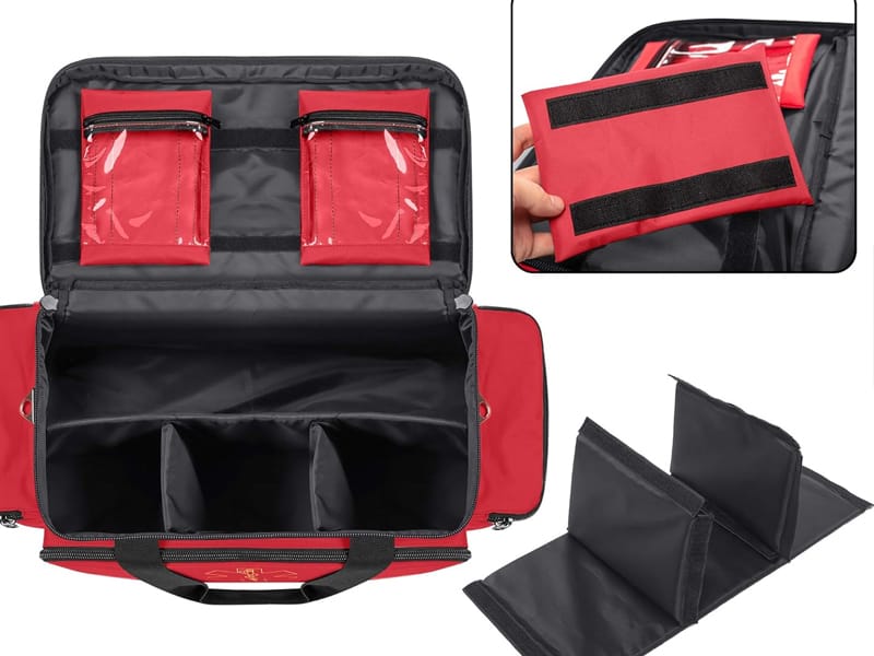 Modular medical organization system for tactical medical bag