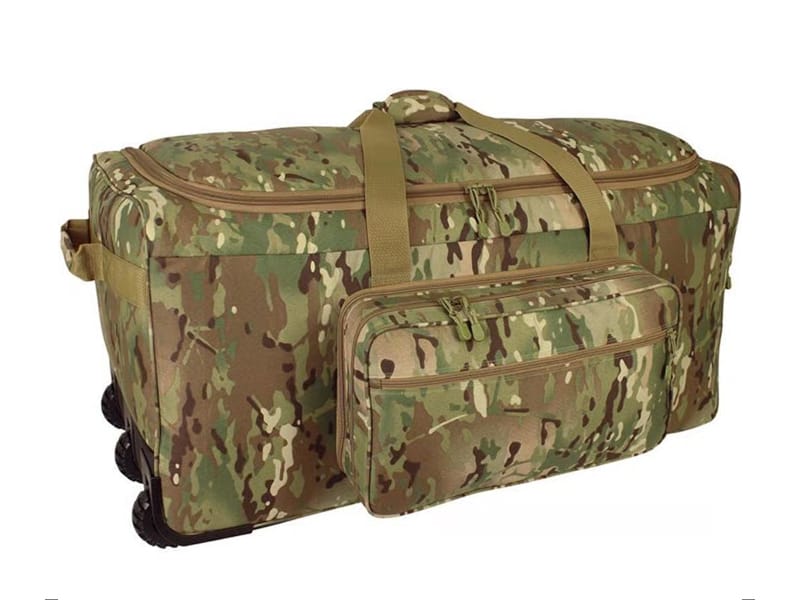 Tactical loadout bag for mission gear organization