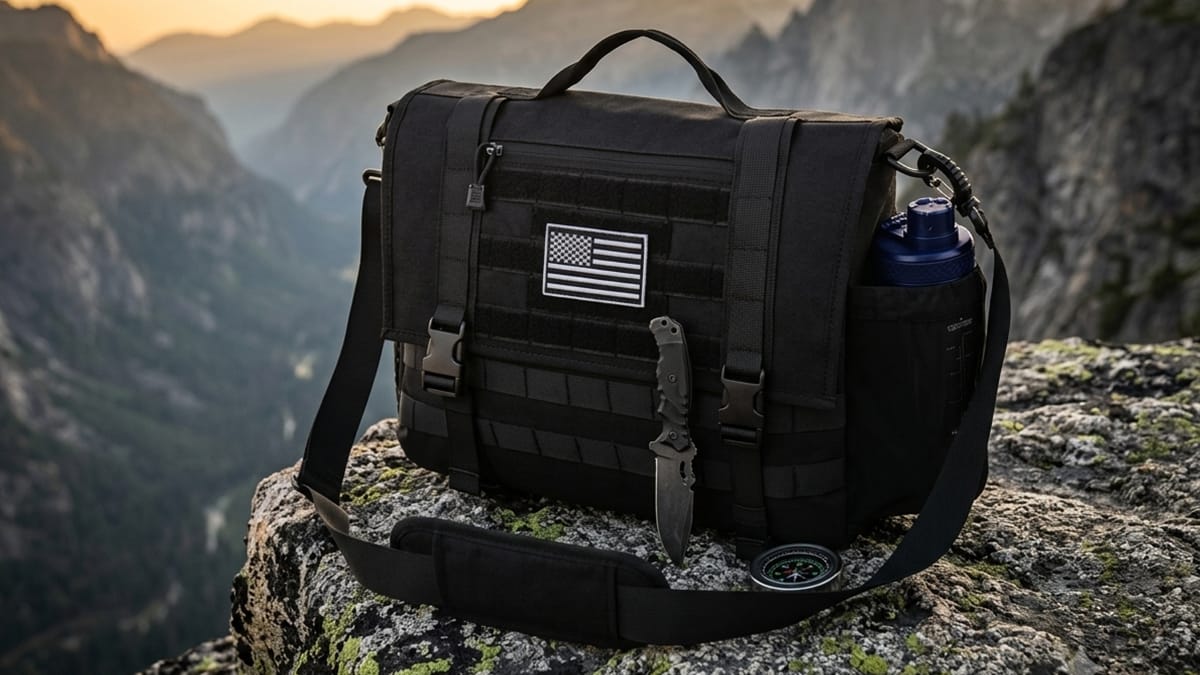 Tactical messenger bag manufacturer hero banner