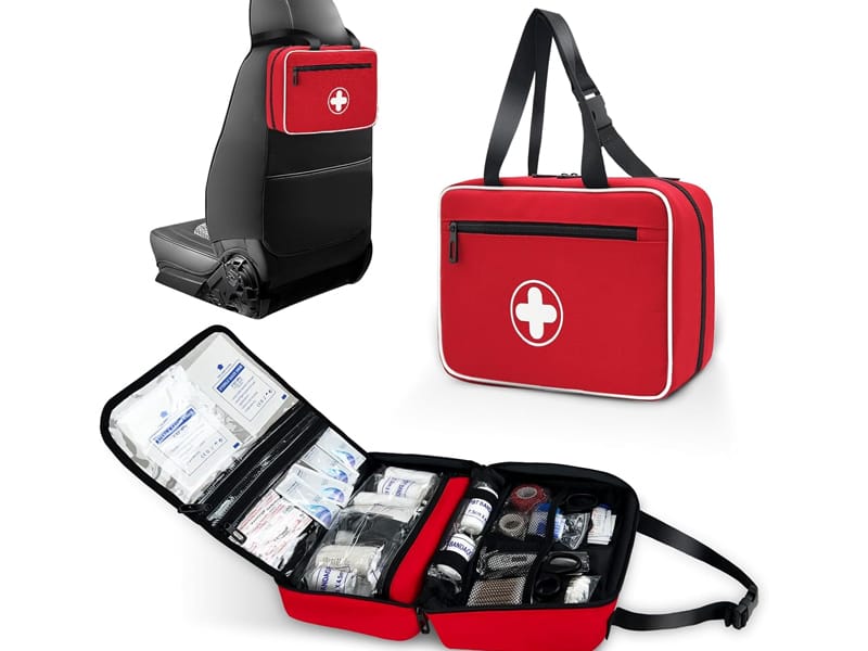 Vehicle medical bag for rescue vehicles and rapid response units