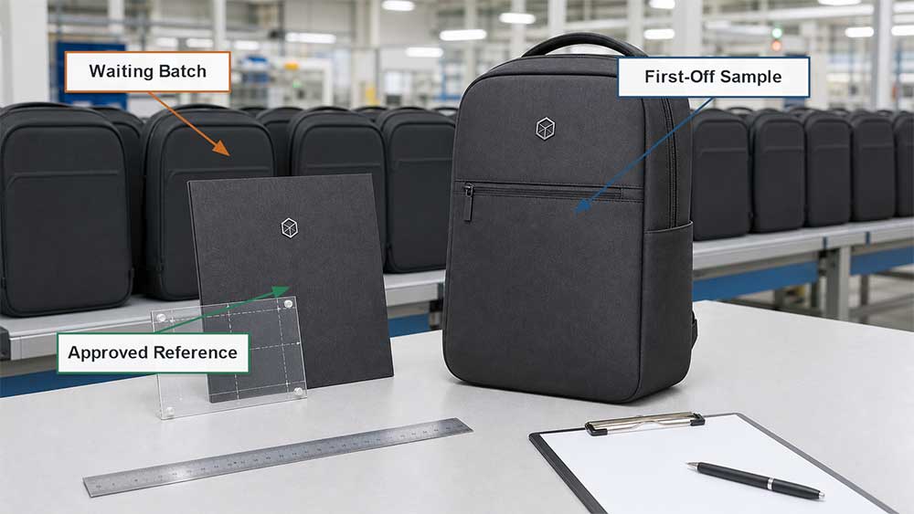 How to Prevent Logo Placement Errors in Custom Bag Production 6 Approve the First Production Logo Before Releasing the Batch