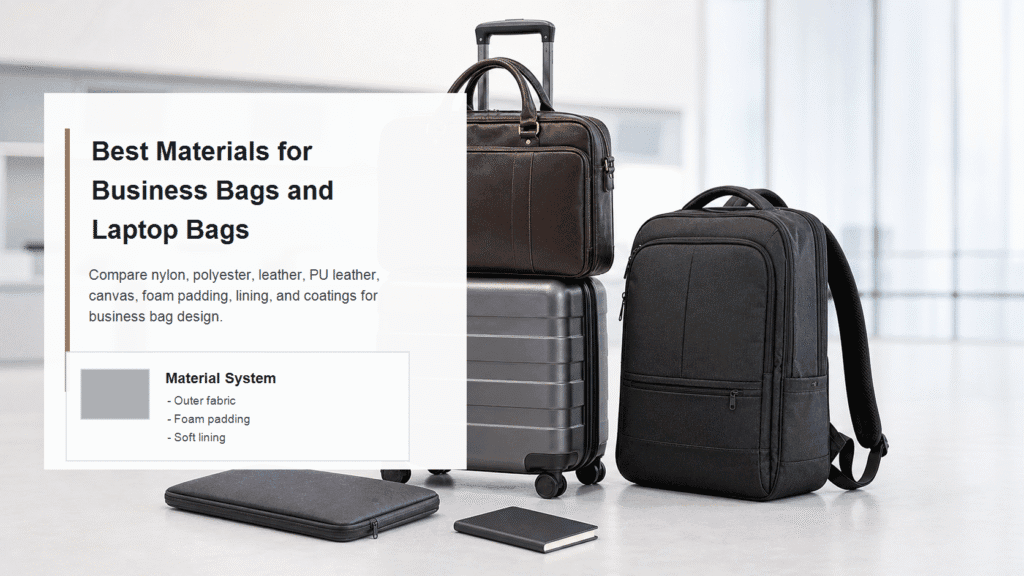 Best Materials for Business Bags and Laptop Bags 2