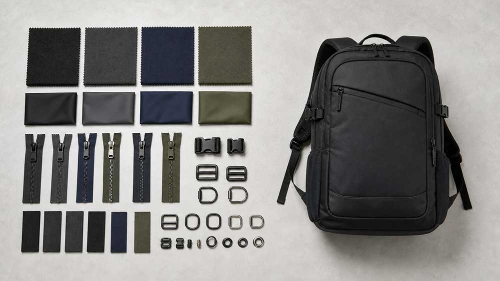 Private Label Laptop Bags: What Brands Should Prepare Before Production 6 Choose Materials, Colors, and Hardware Direction