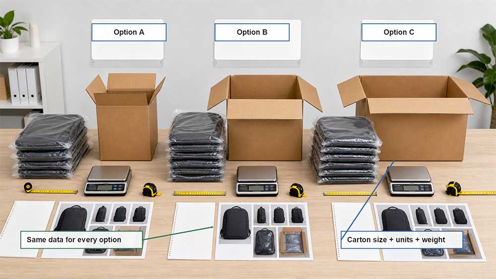 Collect Complete Packing Data