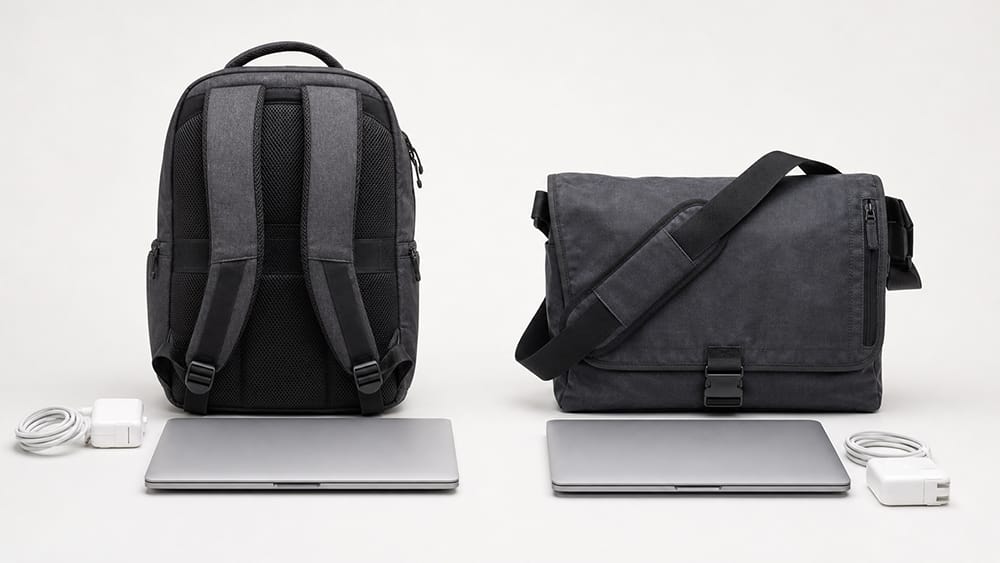 Laptop Backpack vs Laptop Messenger Bag: Which One Should You Choose? 6 Comfort and Shoulder Load