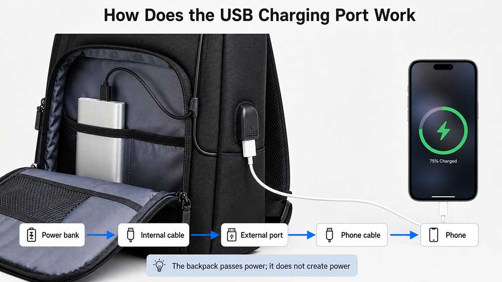 How Does the USB Charging Port Work?