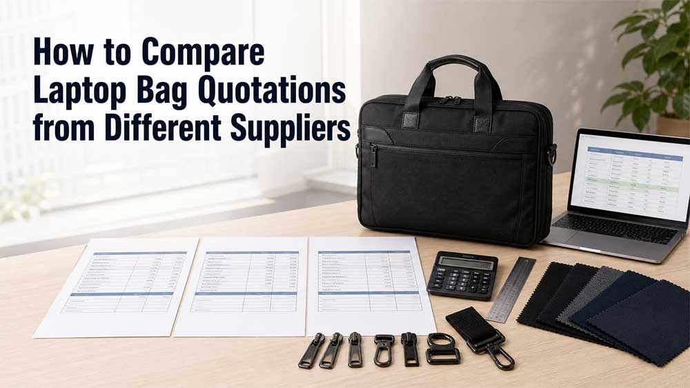 How to Compare Laptop Bag Quotations from Different Suppliers 2