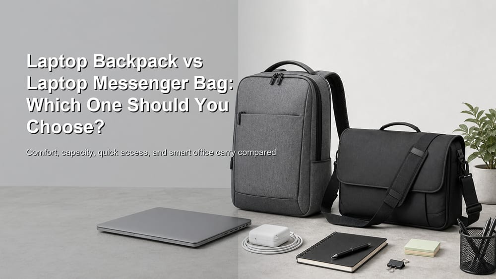 Laptop Backpack vs Laptop Messenger Bag: Which One Should You Choose? 2