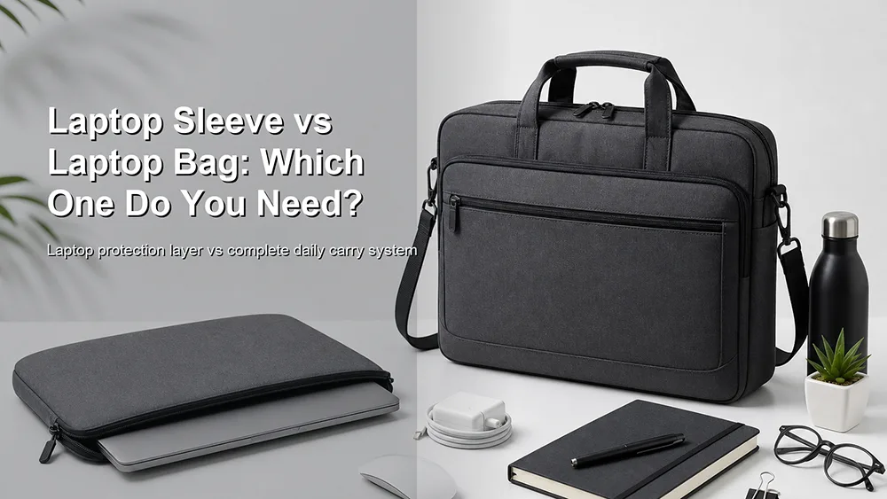 Funda para portátil vs. bolsa para portátil: ¿Cuál necesitas? 1 Funda para portátil vs. bolsa para portátil: ¿Cuál necesitas?