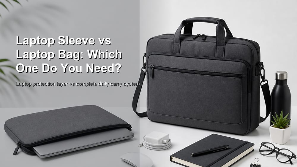 Laptop Sleeve vs Laptop Bag: Which One Do You Need? 2
