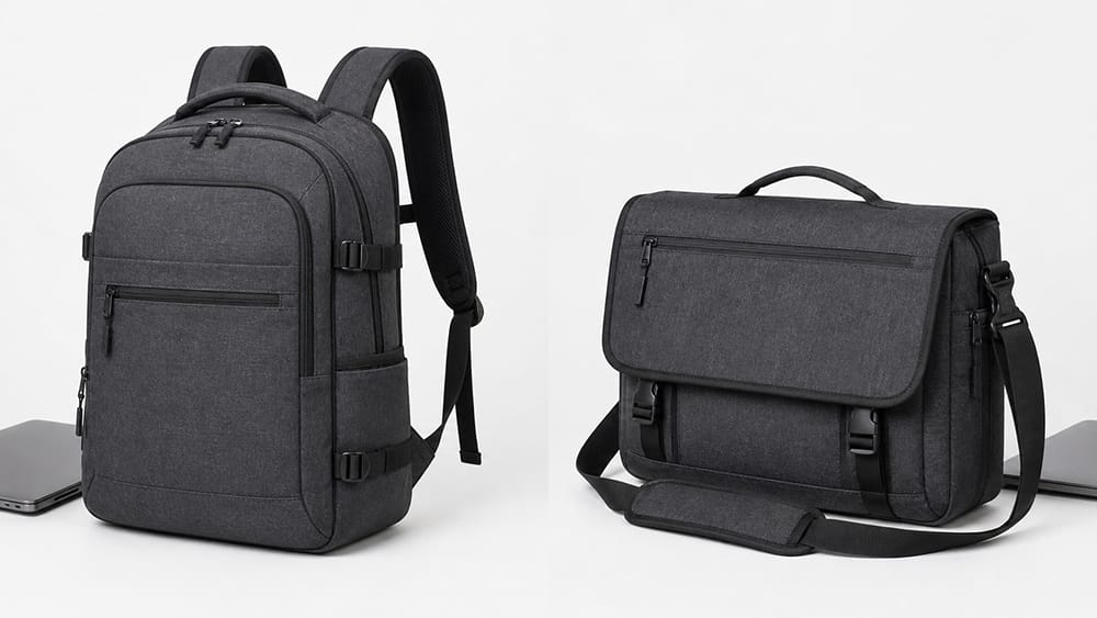 Laptop Backpack vs Laptop Messenger Bag: Which One Should You Choose? 3 Main Difference Between a Laptop Backpack and a Laptop Messenger Bag