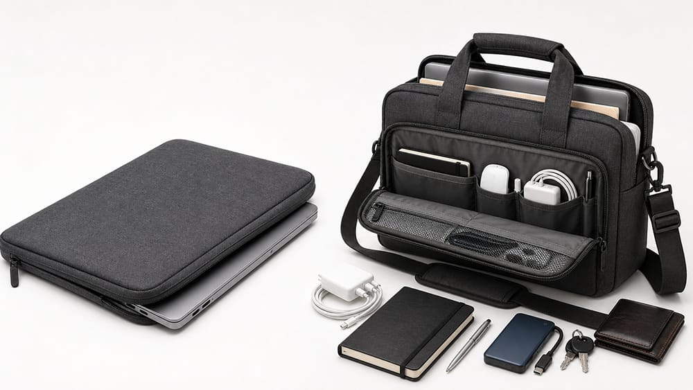 Laptop Sleeve vs Laptop Bag: Which One Do You Need? 3 Main Difference Between a Laptop Sleeve and a Laptop Bag