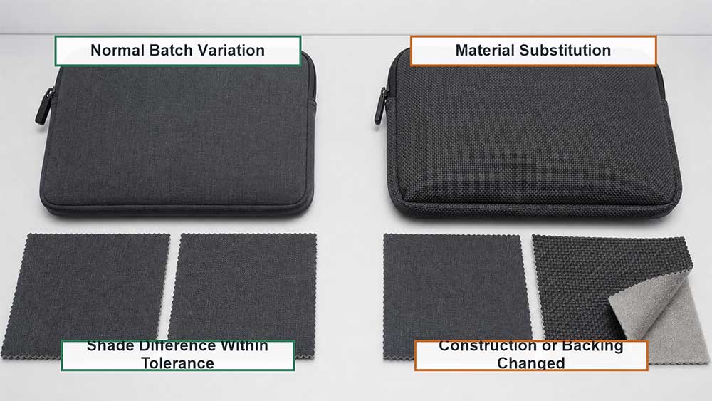 Why Do Bag Materials Change Between Repeat Orders? 6 Normal Batch Variation vs. Material Substitution