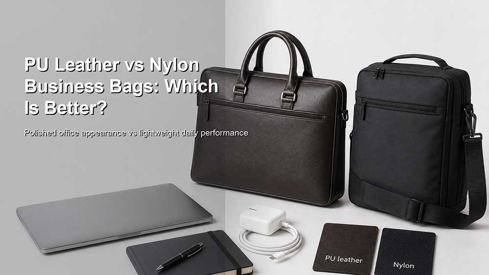 PU Leather vs Nylon Business Bags: Which Is Better? 2