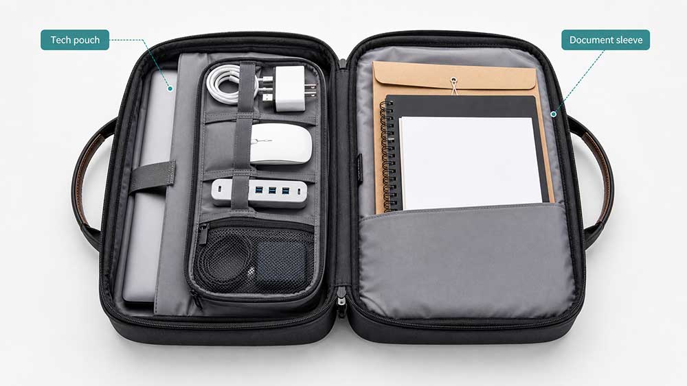 Separate Tech Accessories From Documents