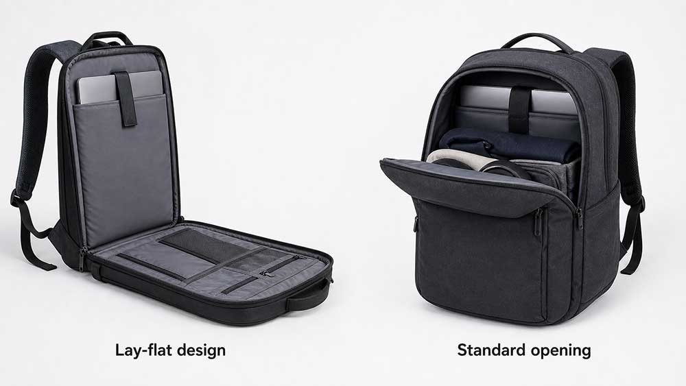 TSA-Friendly Backpack vs Regular Laptop Backpack