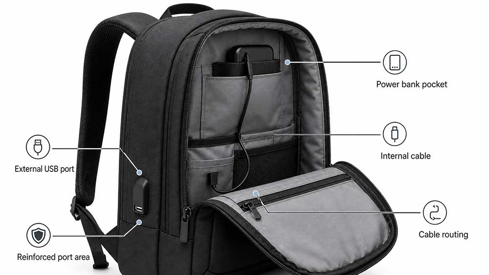 What Is a Backpack With a USB Charging Port?