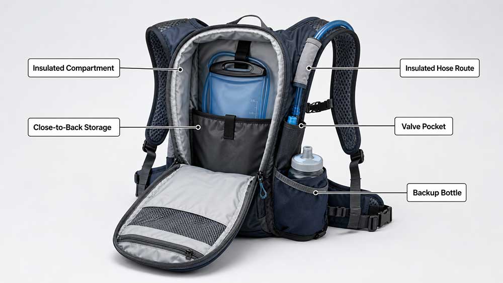 What to Look for in a Cold-Weather Hydration Pack
