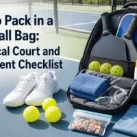 Was in eine Pickleball-Tasche gehört: Eine praktische Checkliste für Platz und Turnier Was in eine Pickleball-Tasche gehört: Eine praktische Checkliste für Platz und Turnier