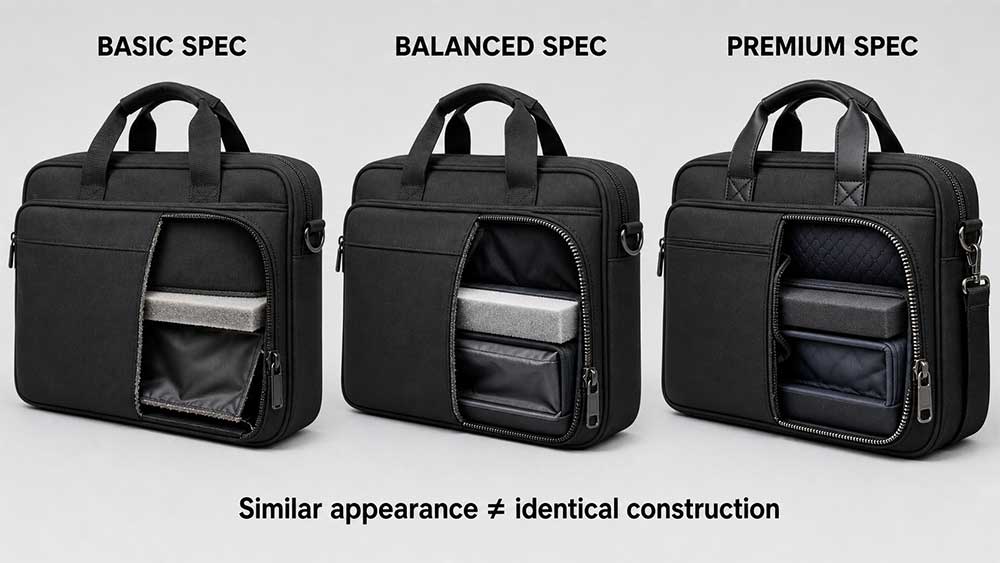 How to Compare Laptop Bag Quotations from Different Suppliers 3