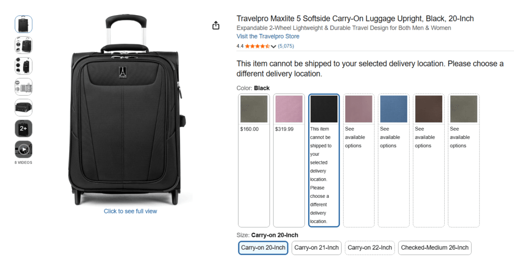 6 Best Carry-On Luggage Picks for 2026 5 Travelpro Maxlite 5 International Rollaboard — Best Lightweight