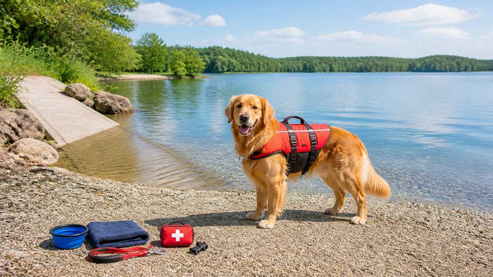 Check the Dog and the Water Before Swimming