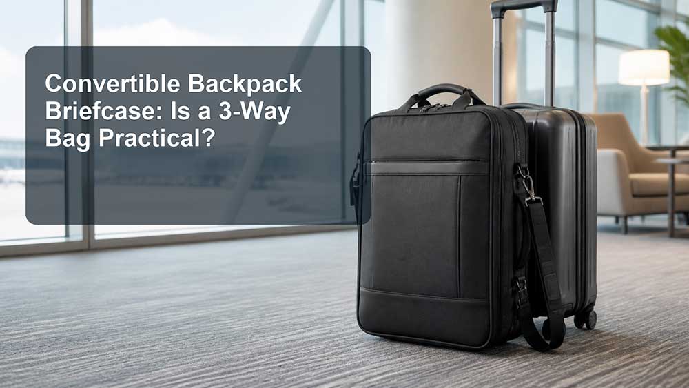Convertible Backpack Briefcase: Is a 3-Way Bag Practical? 2