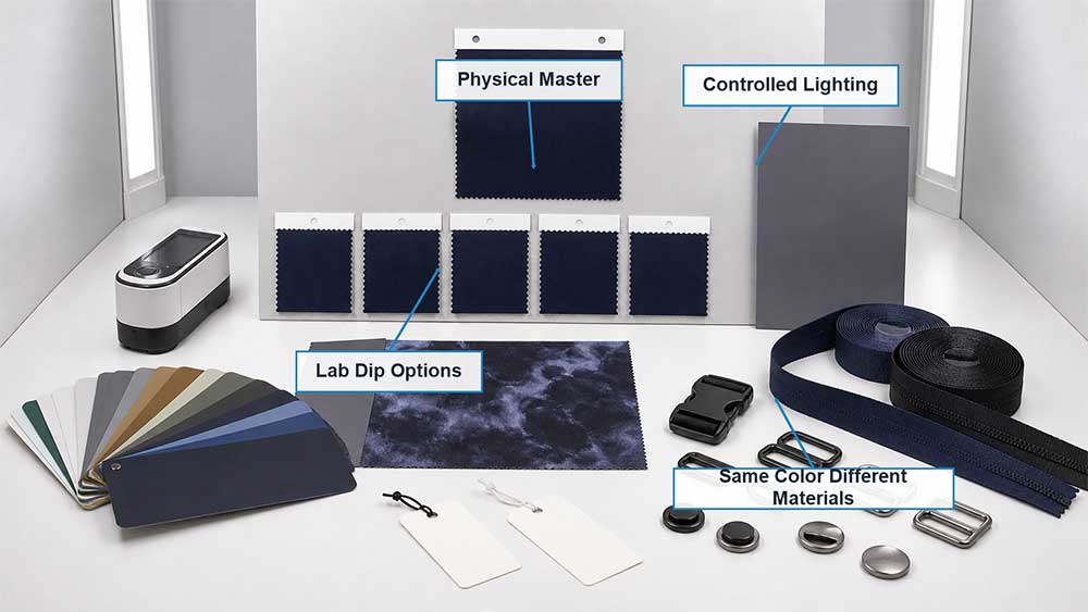 How to Approve Custom Bag Materials and Colors Remotely 5 Establish the Controlling Color Standard