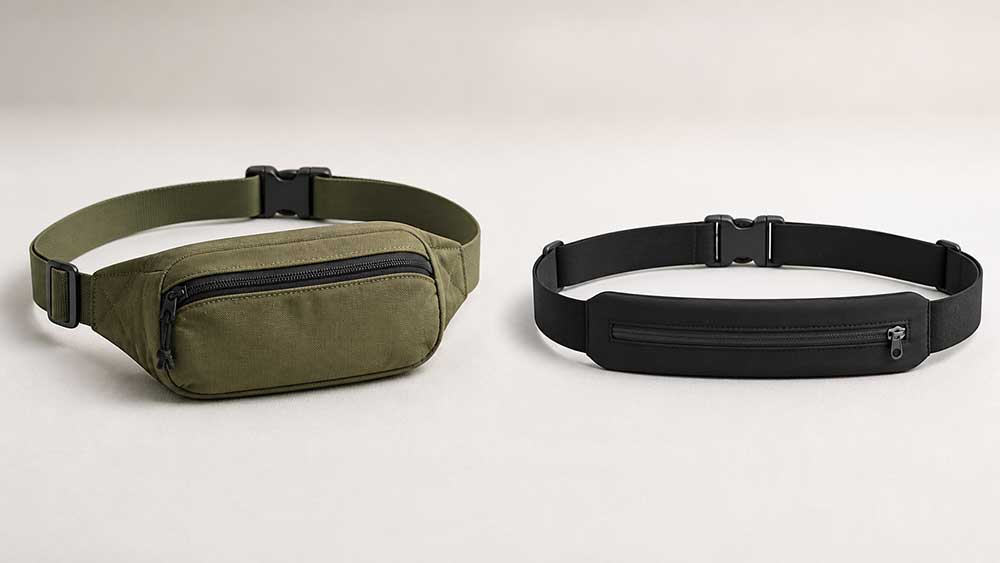 Fanny Pack vs Running Belt at a Glance