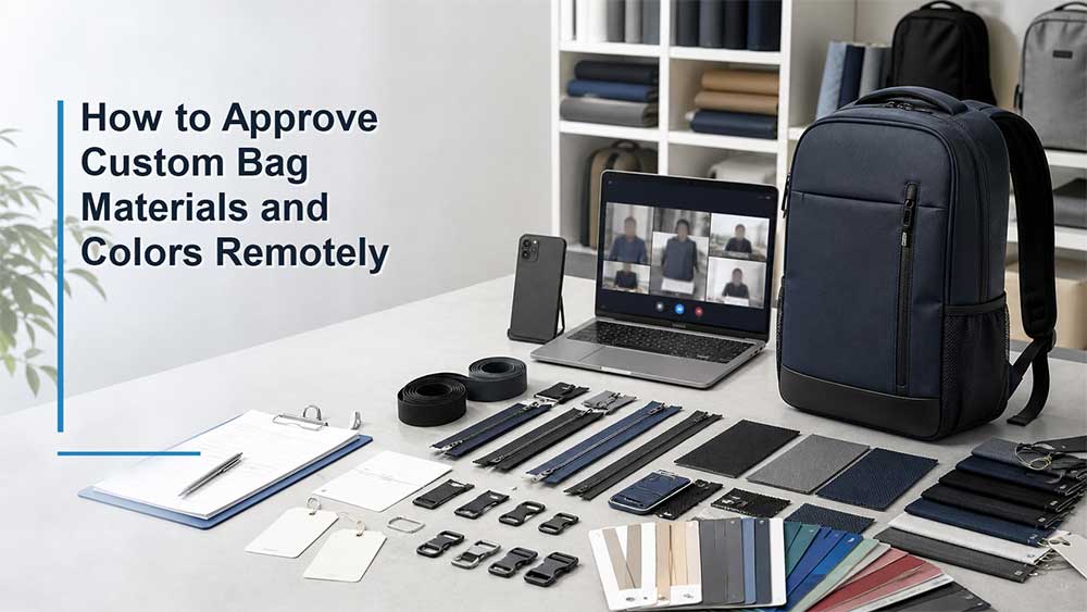 How to Approve Custom Bag Materials and Colors Remotely 2 How to Approve Custom Bag Materials and Colors Remotely