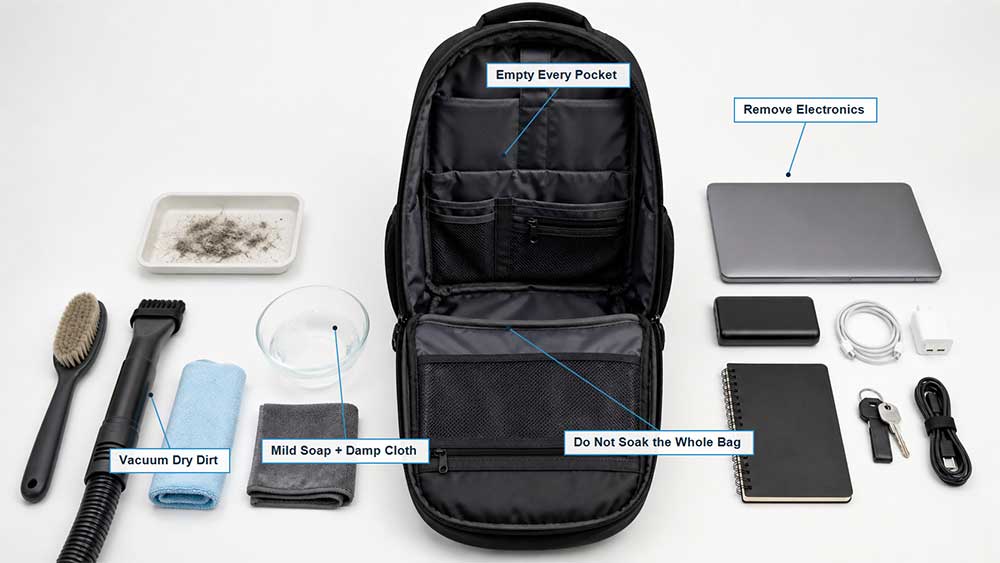Can You Wash a Laptop Backpack? How to Clean It Safely 4 How to Clean a Laptop Backpack Safely