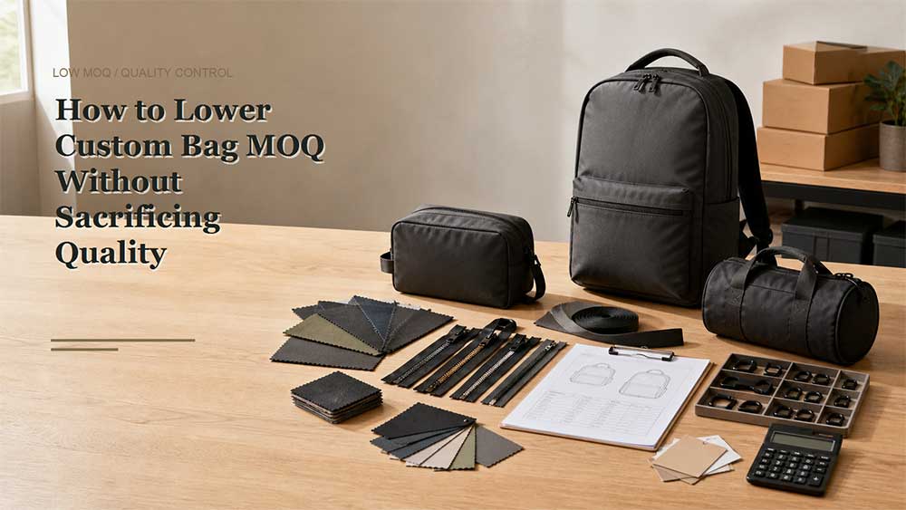 How to Lower Custom Bag MOQ Without Sacrificing Quality 2 Compare Three Quotation Scenarios
