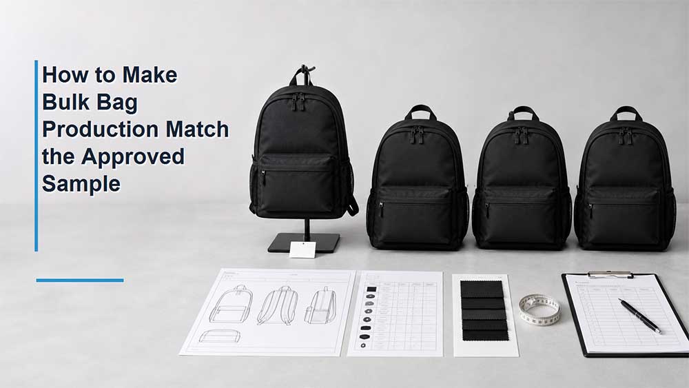 How to Make Bulk Bag Production Match the Approved Sample 2 How to Make Bulk Bag Production Match the Approved Sample
