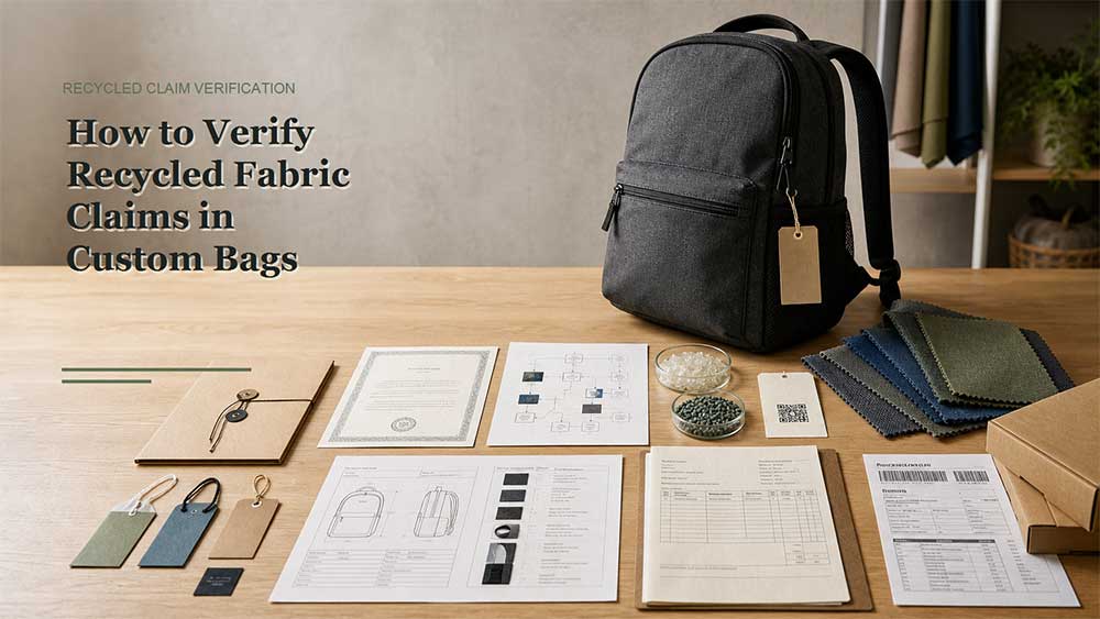 How to Verify Recycled Fabric Claims in Custom Bags 2