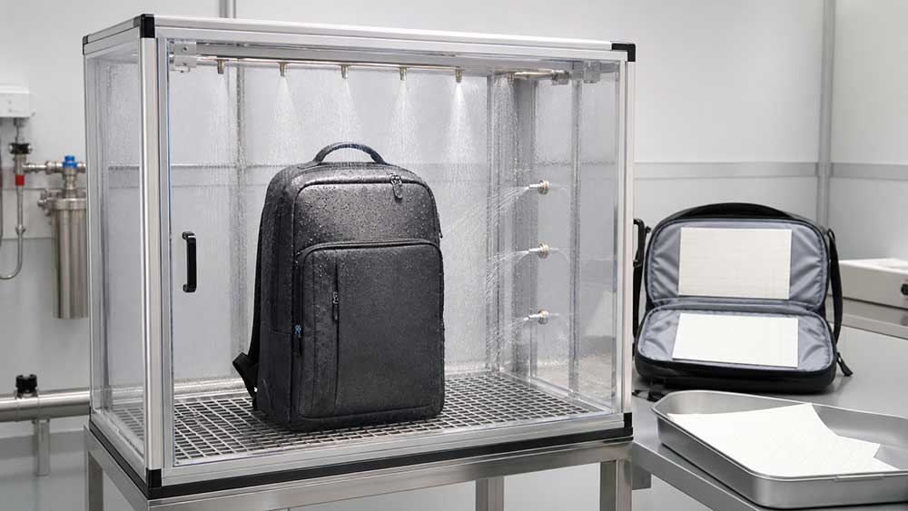 What Tests Should a Laptop Bag Pass Before Bulk Production? 6 Match Water-Resistance Testing to the Claim