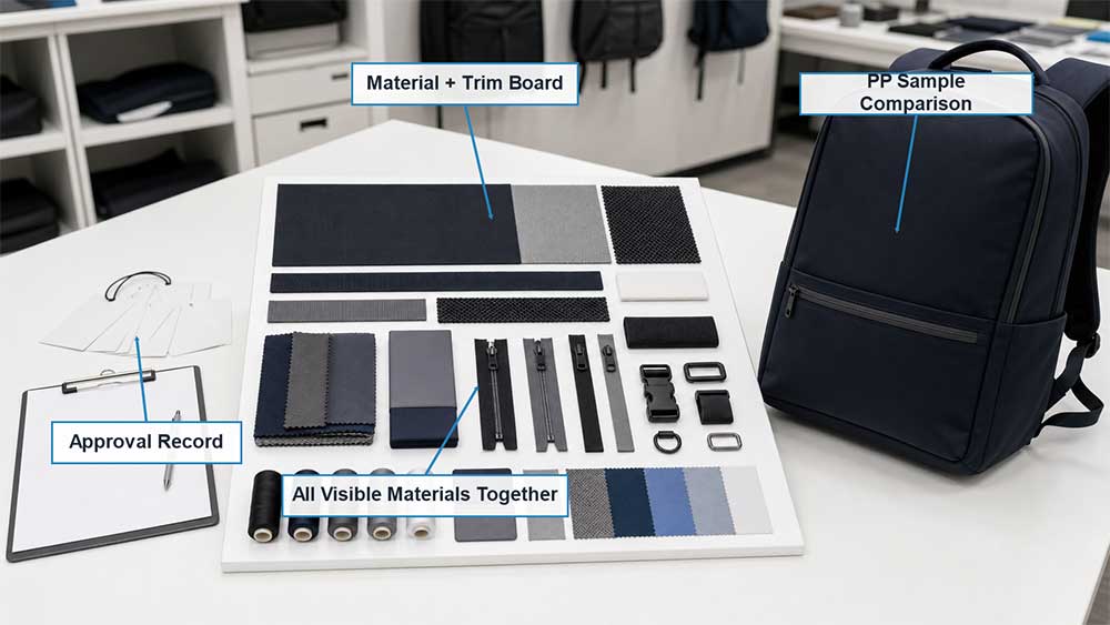 How to Approve Custom Bag Materials and Colors Remotely 6 Request a Complete Material Approval Package