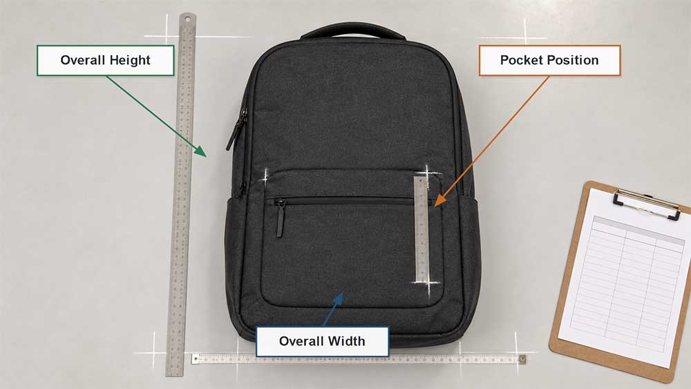 How to Control Measurement Tolerances in Laptop Bag Production 3 Start With a Clear Point of Measurement