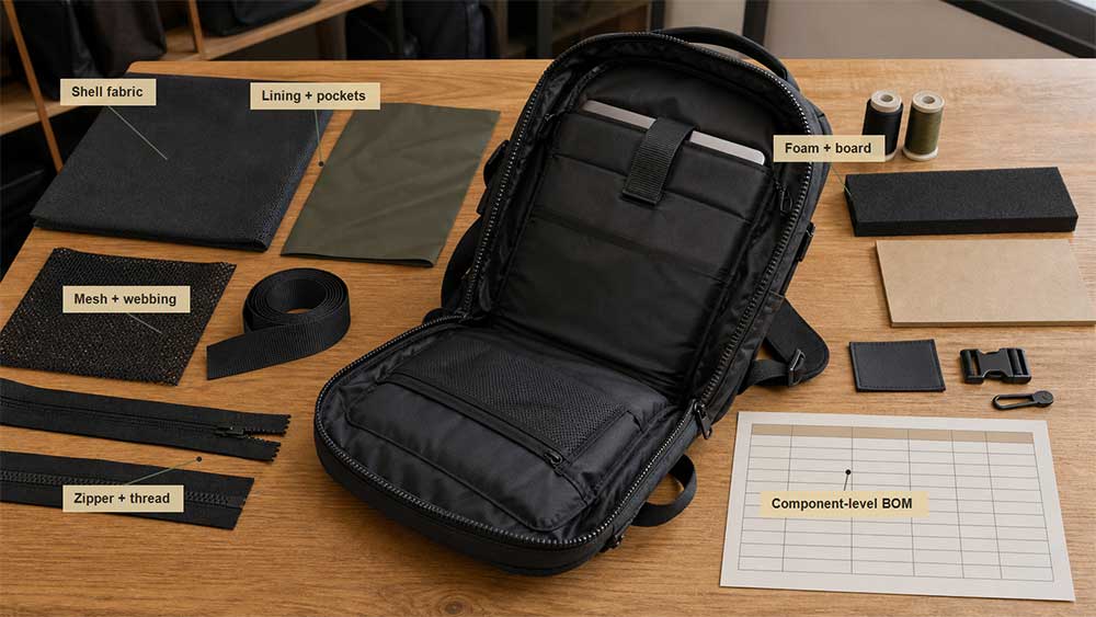 How to Verify Recycled Fabric Claims in Custom Bags 4 Build a Component-Level BOM