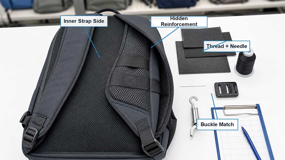 How to Prevent Laptop Backpack Shoulder Straps From Tearing in Production 3 The Most Important Controls