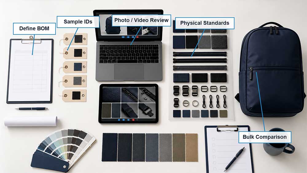 How to Approve Custom Bag Materials and Colors Remotely 3 The Remote Approval Process at a Glance