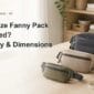 What Size Fanny Pack Do I Need Capacity Dimensions 85x85