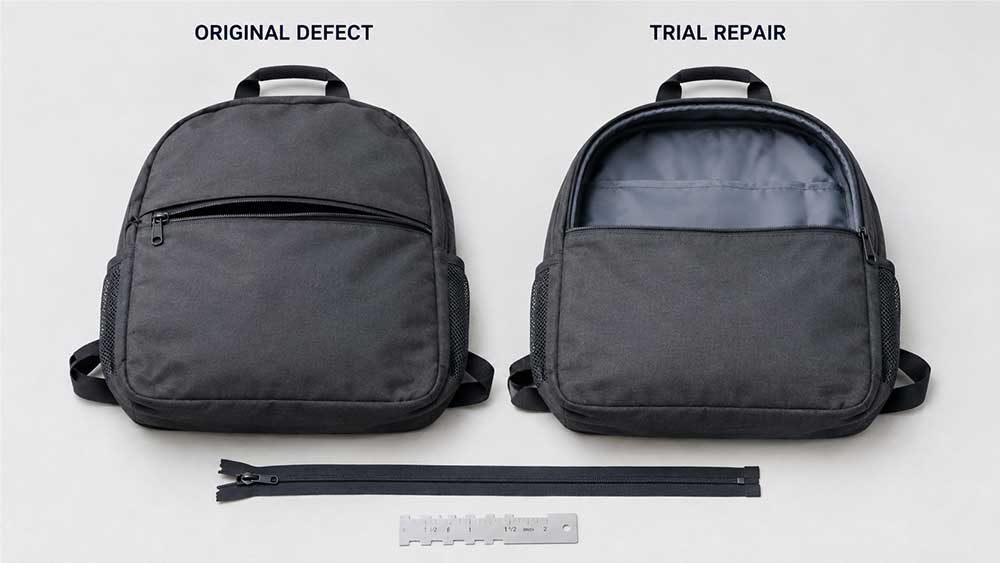 3. Choose a correction that fits the defect