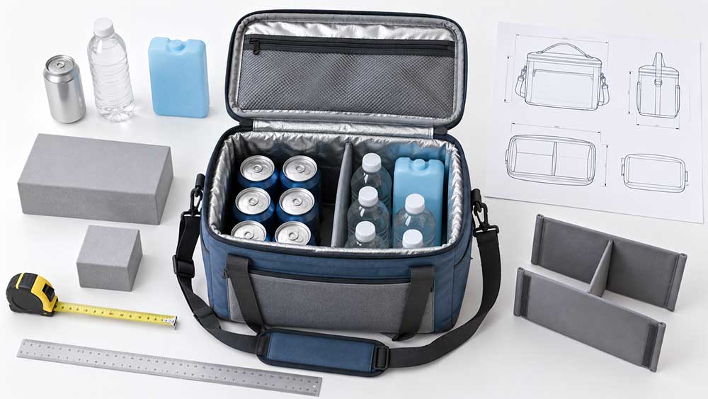 Custom Cooler Bag RFQ Checklist for OEM Buyers 4 2. Define Dimensions, Capacity, and Layout