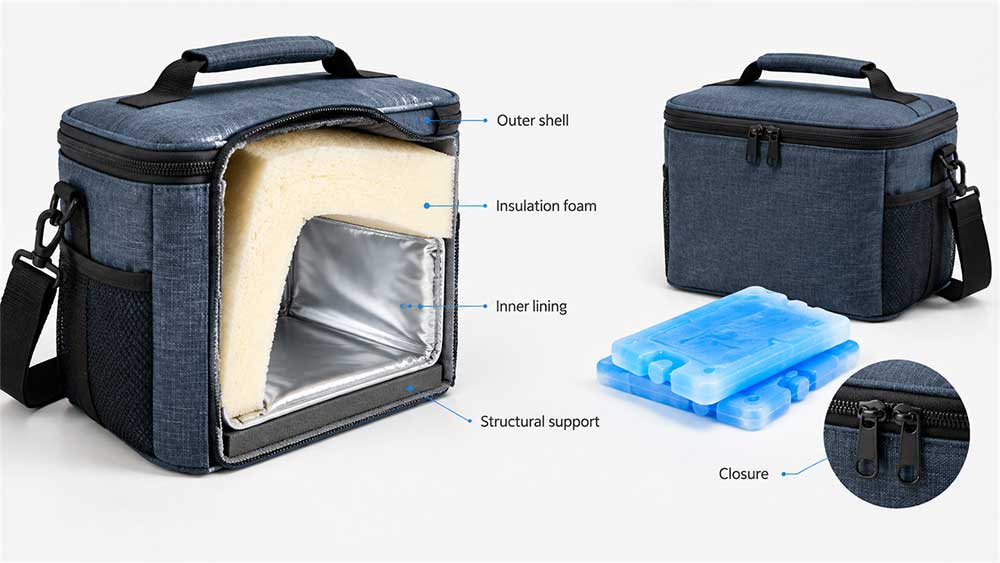 Cooler Bag Linings: PEVA vs Aluminum Foil vs PVC vs TPU 4 Does the Lining Determine Cold Retention?