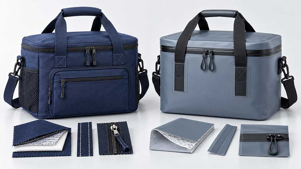 Custom Cooler Bag RFQ Checklist for OEM Buyers 3 First Decide Between Sewn and RF-Welded Construction