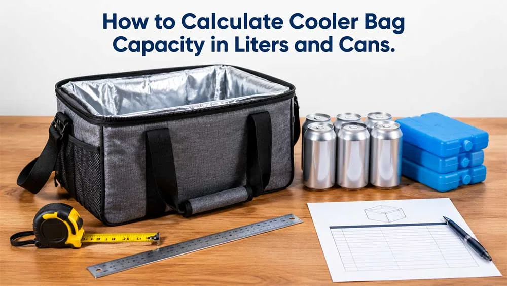 Cómo calcular la capacidad de una bolsa térmica en litros y latas 1 Cómo calcular la capacidad de una bolsa térmica en litros y latas