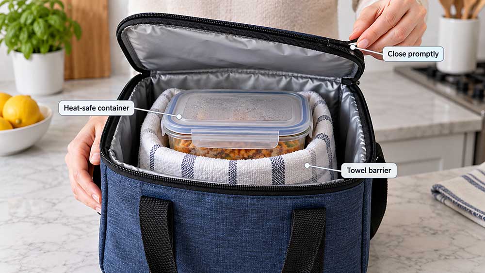 Can You Put Hot Food in a Cooler Bag? 3 How to Pack Hot Food in a Cooler Bag Safely