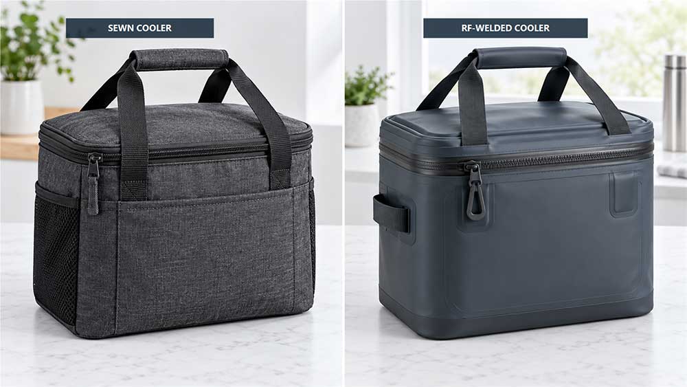 Sewn and RF-Welded Coolers Need Different Zippers