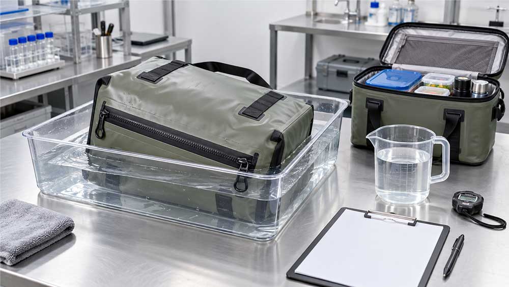 Test the Finished Cooler, Not Just the Zipper