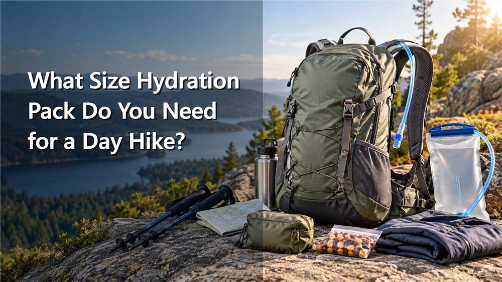 What Size Hydration Pack Do You Need for a Day Hike?